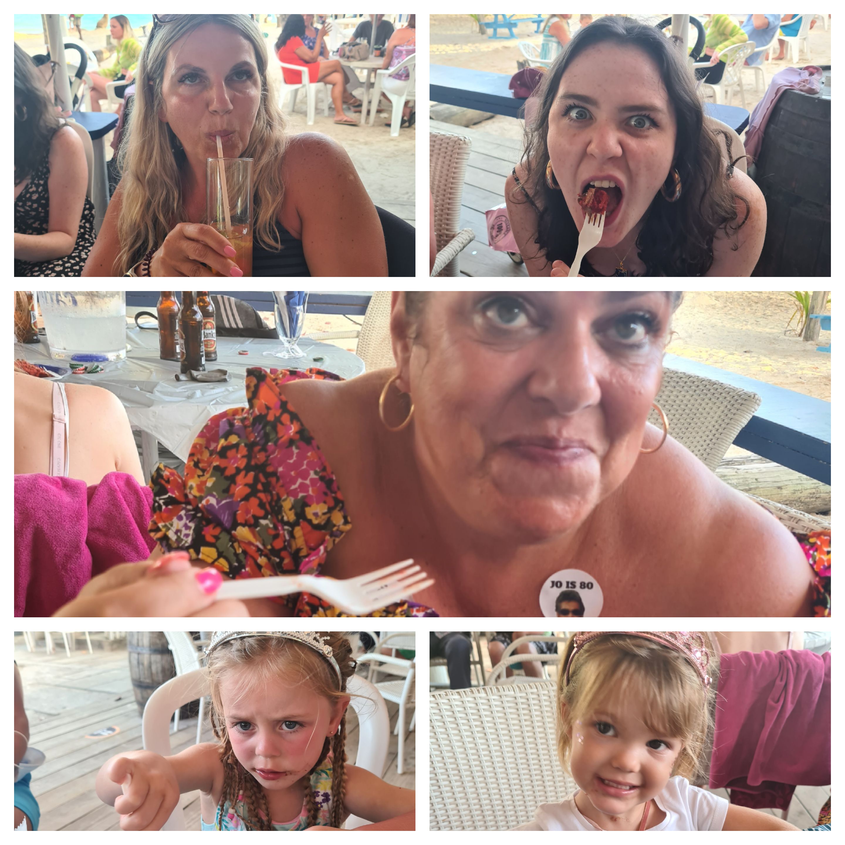 Cake Face Grid